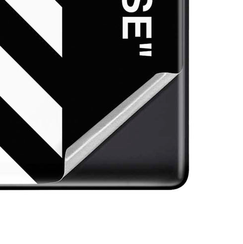 Black and White Stripes Google Pixel 6 Skin